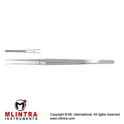 Micro Atrauma Forcep With Counter Balance Stainless Steel, 21 cm - 8 1/4" Tip Size 1.2 mm